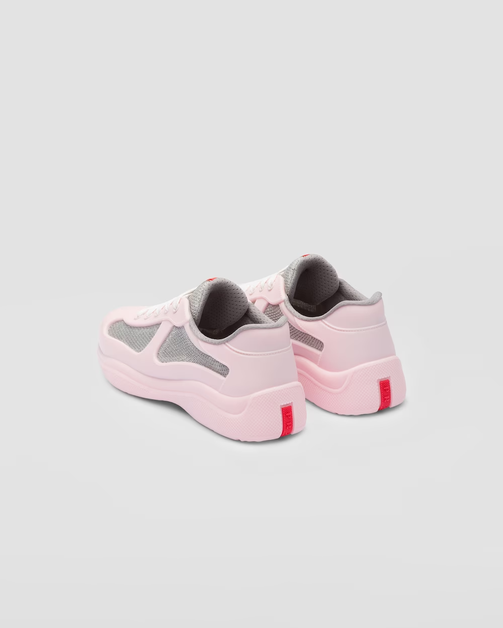 Prada America's Cup Soft rubber and bike fabric sneakers